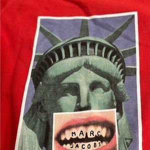 Hey—Reilly X Marc Jacobs Red Liberty Sweatshirt sz Large